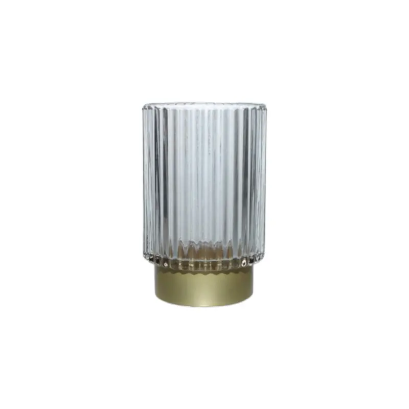 Decorative Tealight Glass Holder – 8X13Cm Candle Display Stand 1