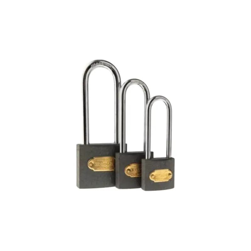 Double-Link Iron Padlock With Carded Packaging – Compact Security Lock 1