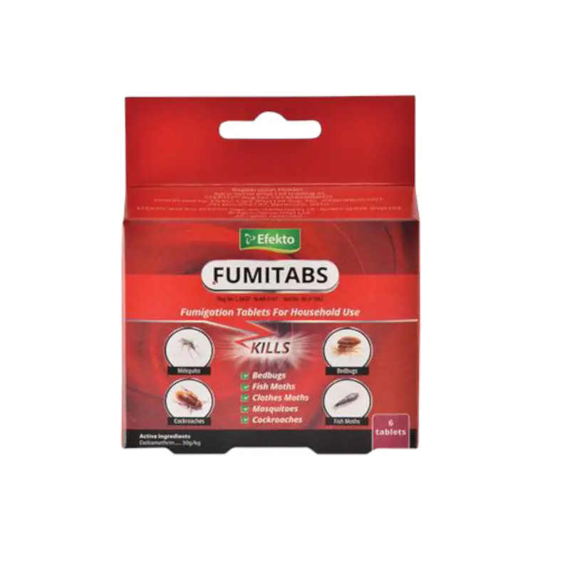 Efekto Fumitabs – 6-Piece Indoor Pest Control Fumigant Tablets 1