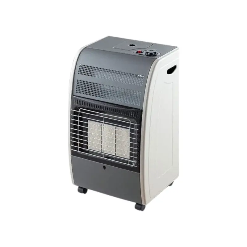 Elba Mobile Gas Patio Heater – Adjustable Heat Output & Sturdy Rolling Base 1
