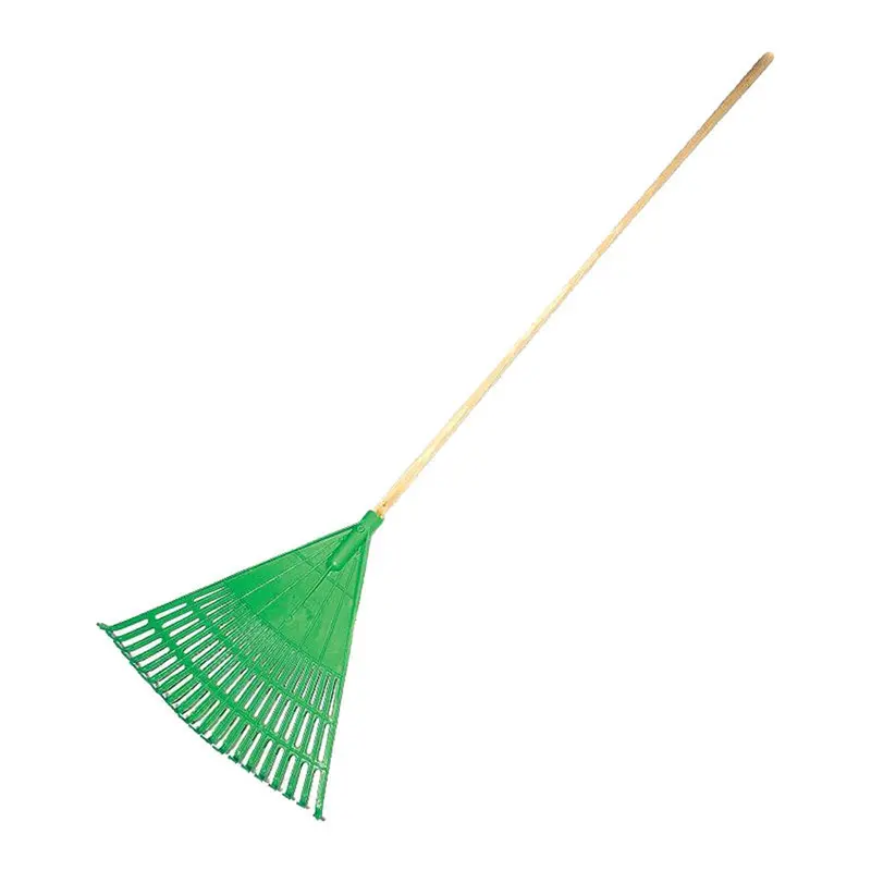 Elite Lightweight Garden Rake – Ergonomic Light Green Design Er 1