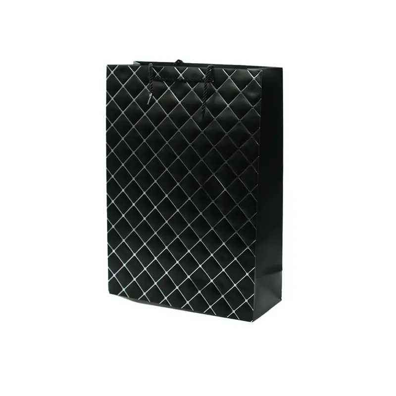 Extra-Large Diamond-Embossed Gift Bag – 30 × 42 Cm Elegant Presentation Carrier 1