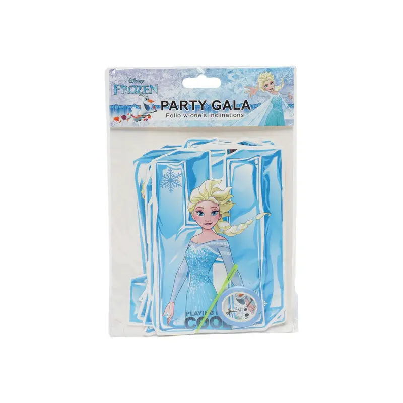 Frozen Birthday Banner – Disney Themed Celebration Banner (13 Pcs) 1