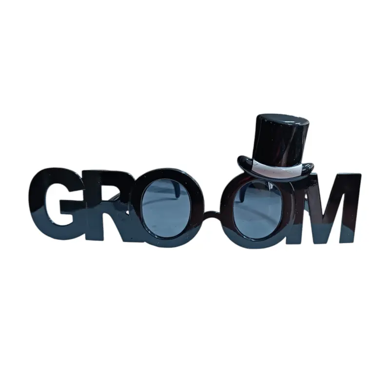 'Groom' Birthday Sunglasses – Groom-To-Be Party Accessory 1
