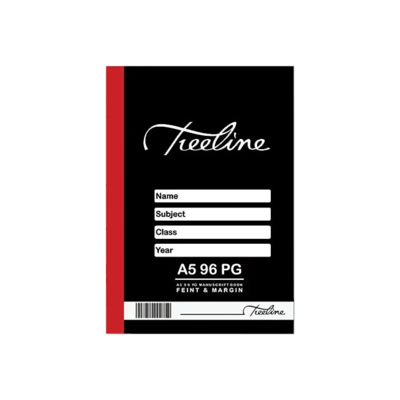 Hardcover A5 Manuscript Exercise Book – 96-Page Lined Notebook 1