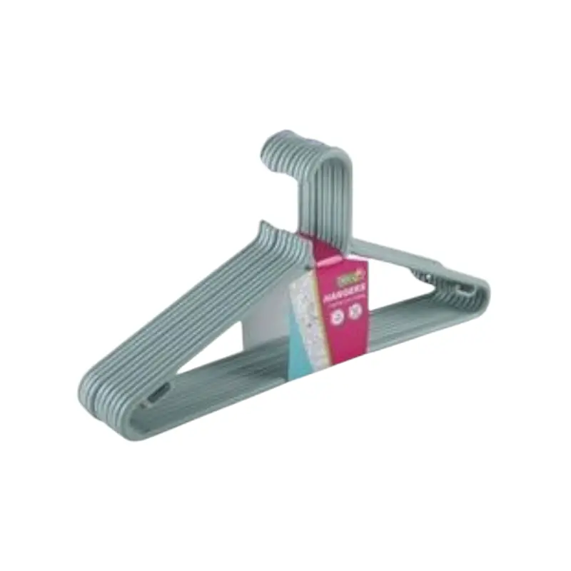 Heavy-Duty Plastic Hangers – 10-Pack For Everyday Use 1