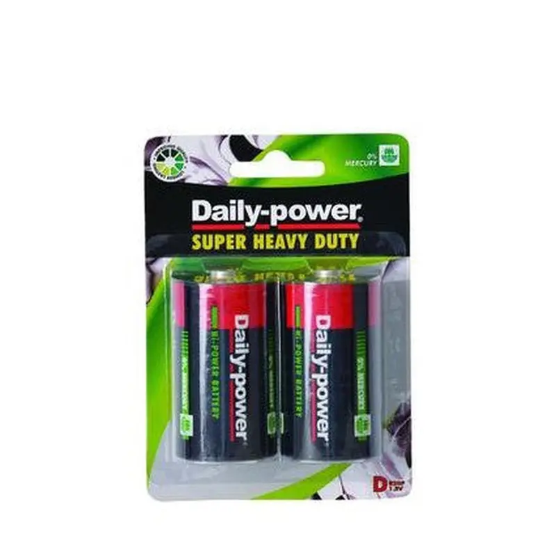 High-Performance D-Size Alkaline Batteries – 2-Cell Pack For High-Drain Devices 1