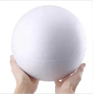 Hollow Polystyrene Ball Shells For Diy & Decorative Projects 1