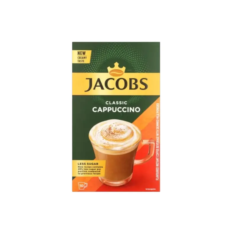 Jacobs Cappuccino Sachet – 18.7G Instant Coffee Blend 1
