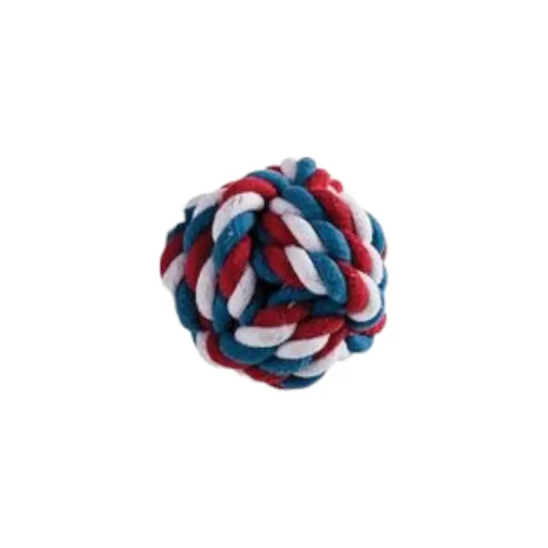 Jumbo Rope Ball Dog Toy – 8 Cm Tug-And-Toss Chew Toy 1