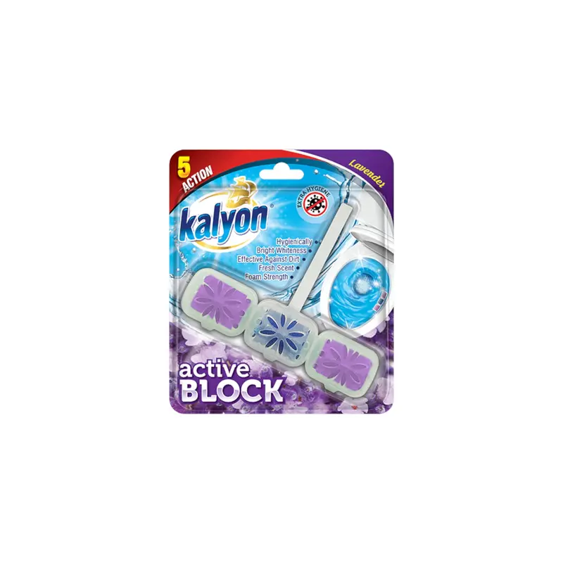 Kalyon Active Block Odor Neutralizer – 57G Lavender-Scented Fabric Freshener 1