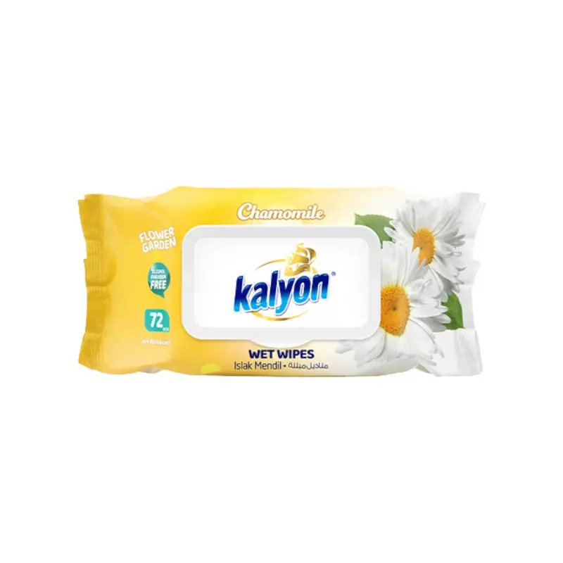 Kalyon Chamomile Wet Wipes – Calming, Alcohol-Free Cleansing Cloths 1