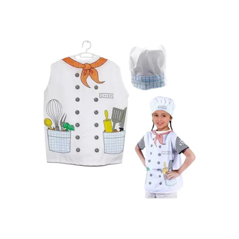 Kids’ Chef Costume Set – Role-Play Outfit For Little Cooks 1