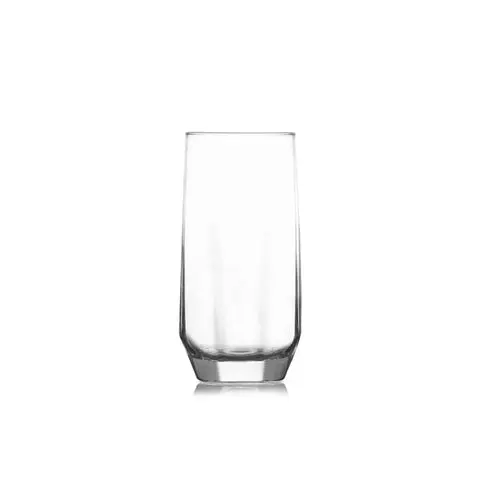 Lav Diamond-Textured Hiball Glass – 6-Pack Tall Tumbler Set (Sgn1853) 1