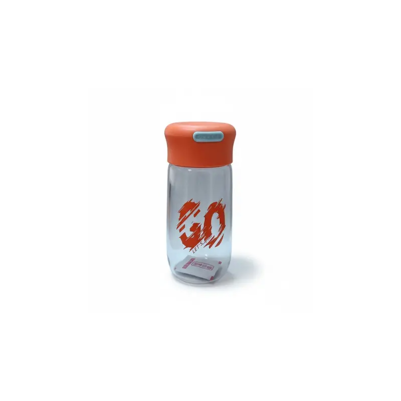 Leak-Proof Glass Water Bottle – 350Ml, Retractable Carry Strap, Travel-Friendly Design 1