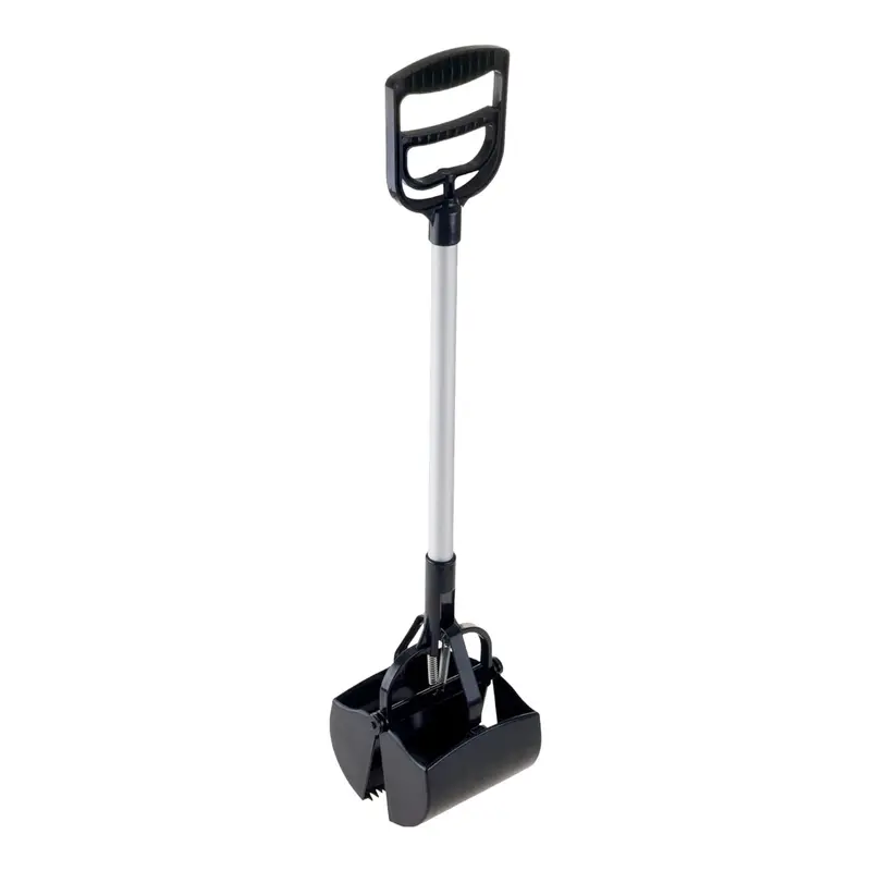 Lightweight Aluminum-Handled Dog Poop Scooper 1