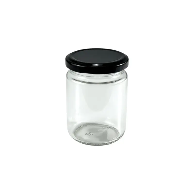 Medium Airtight Glass Jar – 200 Ml, 9 × 6.5 Cm, Ideal For Spices & Snacks 1
