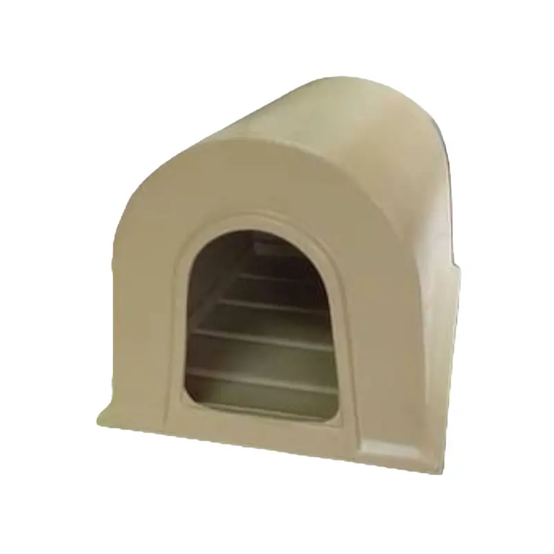 Medium Beige Dog Kennel – Ventilated Design, Model 262Ap 1
