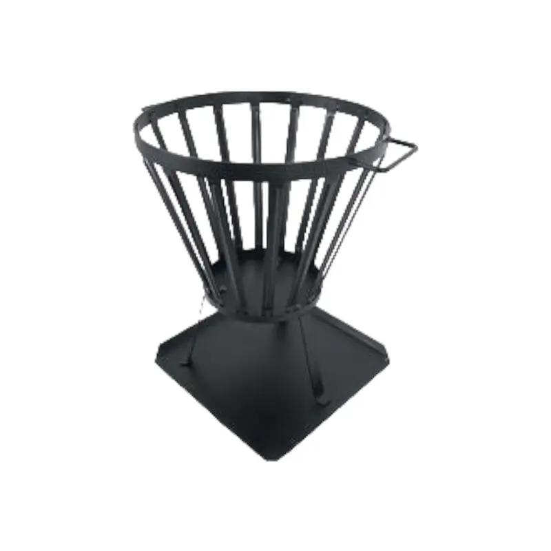 Megamaster Winter Boma – Compact Round Fire Pit With Carry Handle 1