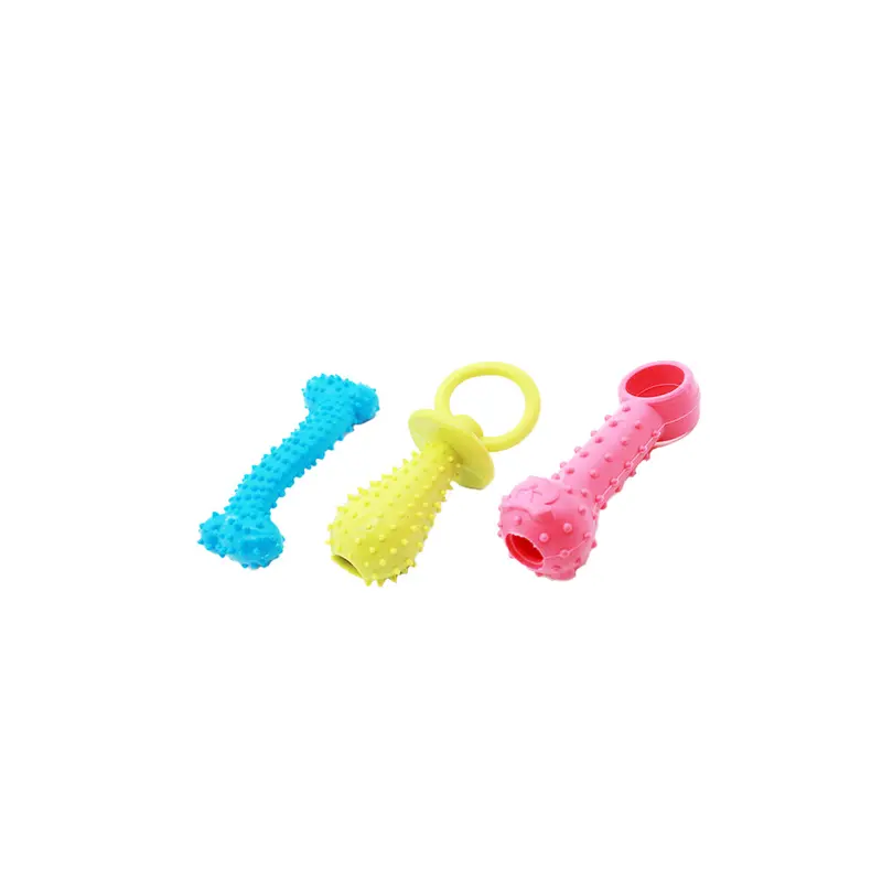 Natural Rubber Puppy Chew Toys – Assorted 3-Piece Set For Teething Puppies 1