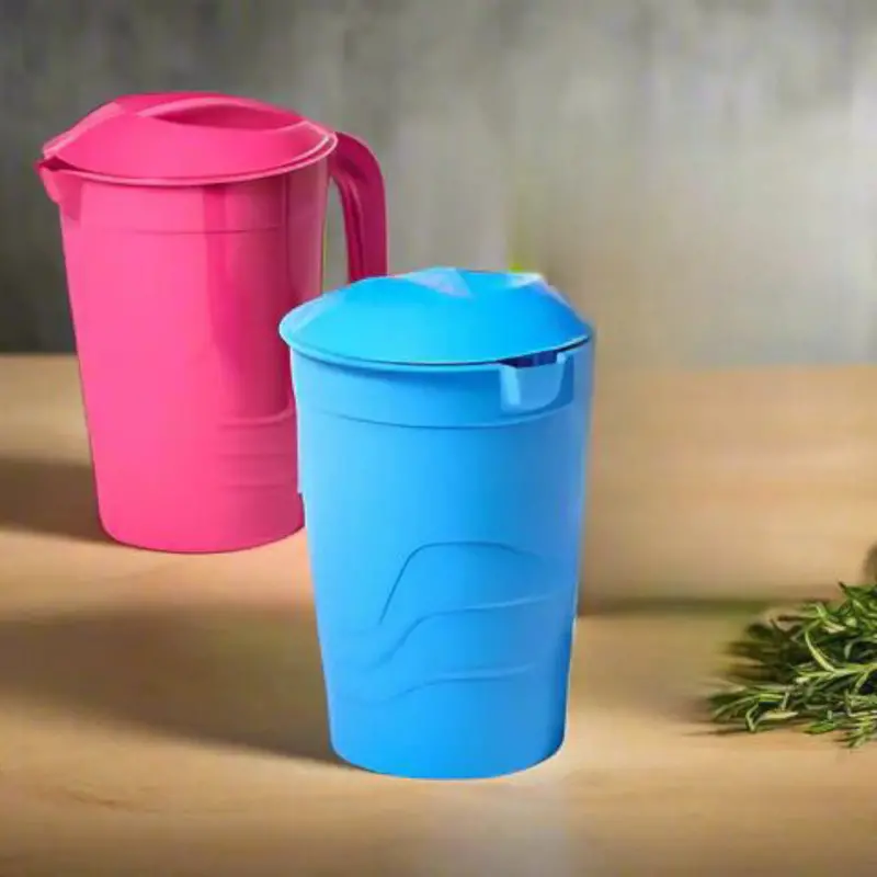 Nu Ware 1-Liter Leak-Proof Plastic Jug With Secure Lid 1