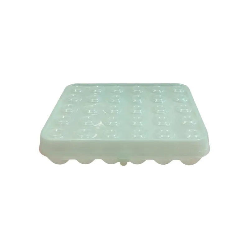 Nu Ware 30-Cell Rectangular Egg Storage Tray – 24 × 29 Cm 1