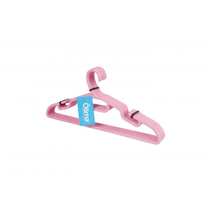 Otima Virgin Plastic Hangers (5-Pack) – Slimline 40X180Mm Garment Support 1