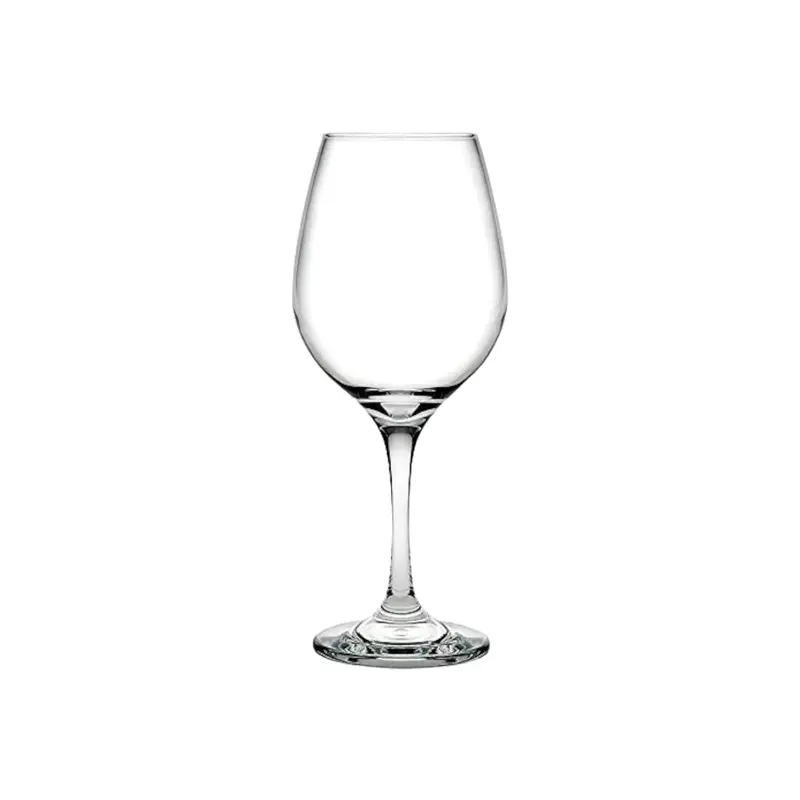 Pasabahce Amber Stemmed Red Wine Glasses – 460 Ml Artisan Glass Set (6 Pcs) 1