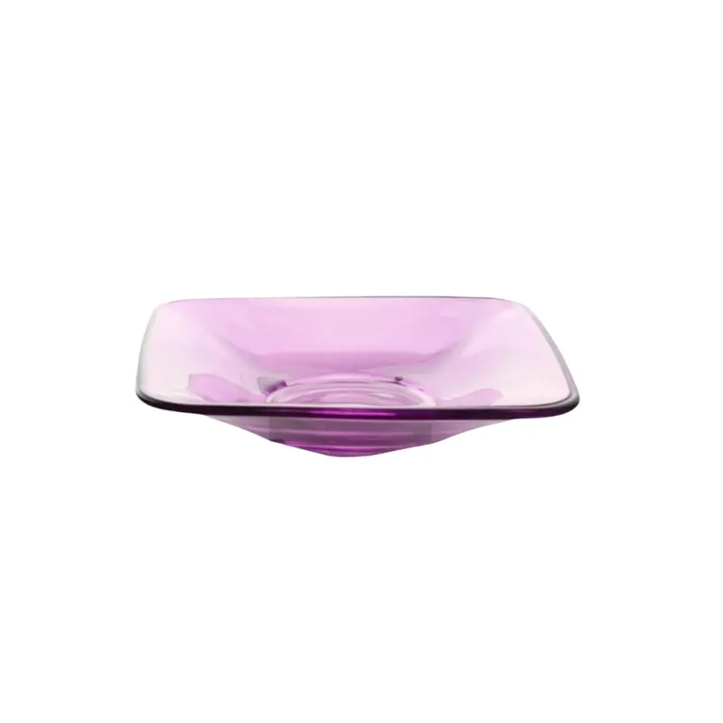 Pasabahce Turkish Tea Saucer – Purple Square 10X10Cm – Model 40490 1