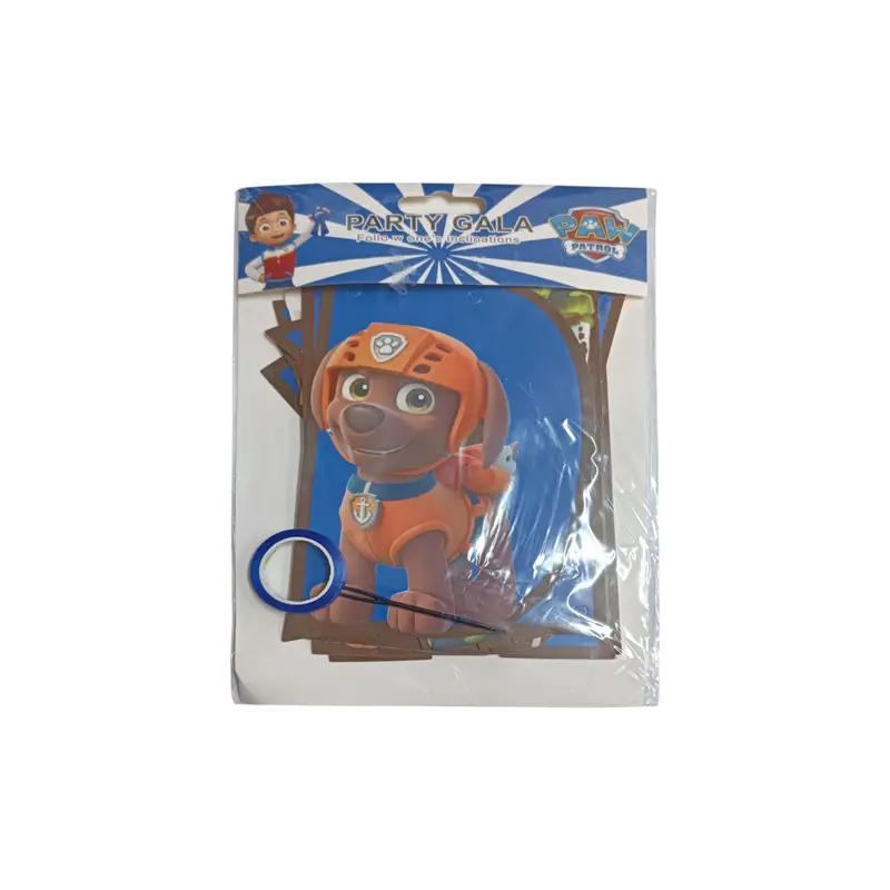 Paw Patrol Birthday Banner – Animated Character Party Decoration (13 Pcs) 1