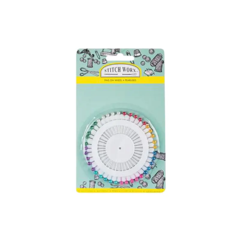 Pearlescent Swing-Style Hatpins – Decorative Haberdashery Pins 1