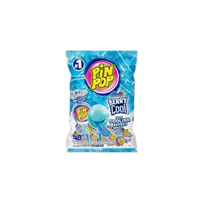 Pin Pop Assorted Lollipops – Single Unit 1