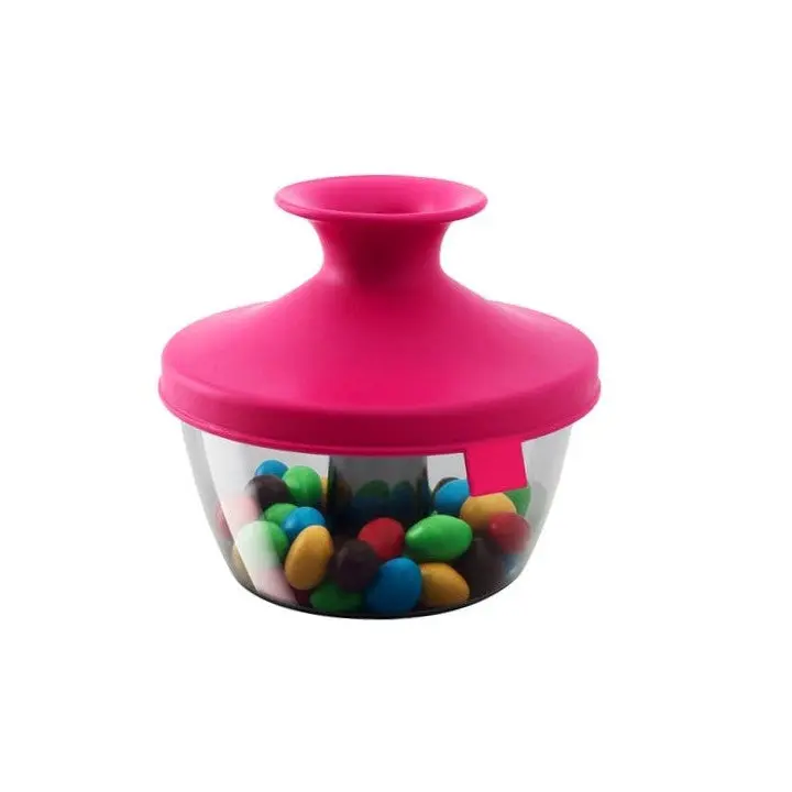 Pink Candy & Nut Storage Jar – 450 Ml Popcorn-Style Dispenser, Tomorrows Kitchen 1