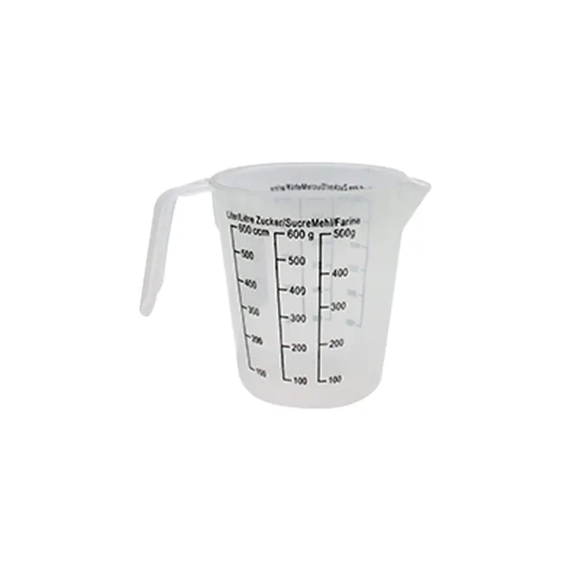 Precision 600Ml Plastic Measuring Jug – Graduated For Liquids & Dry Ingredients 1
