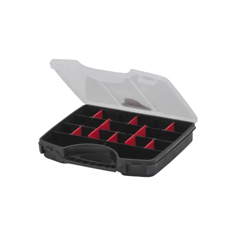 Pride Toolbox Organizer – 35Cm Portable Storage Case With Compartments For Tools & Hardware 1