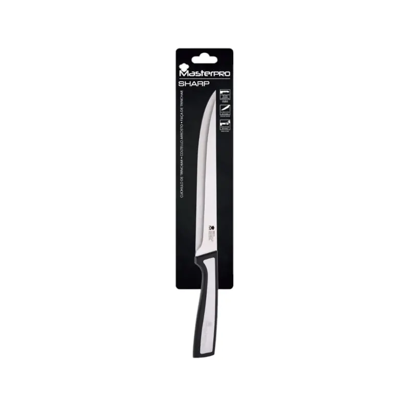 Professional Stainless Steel Carving Knife – 32Cm Full-Tang Blade 1