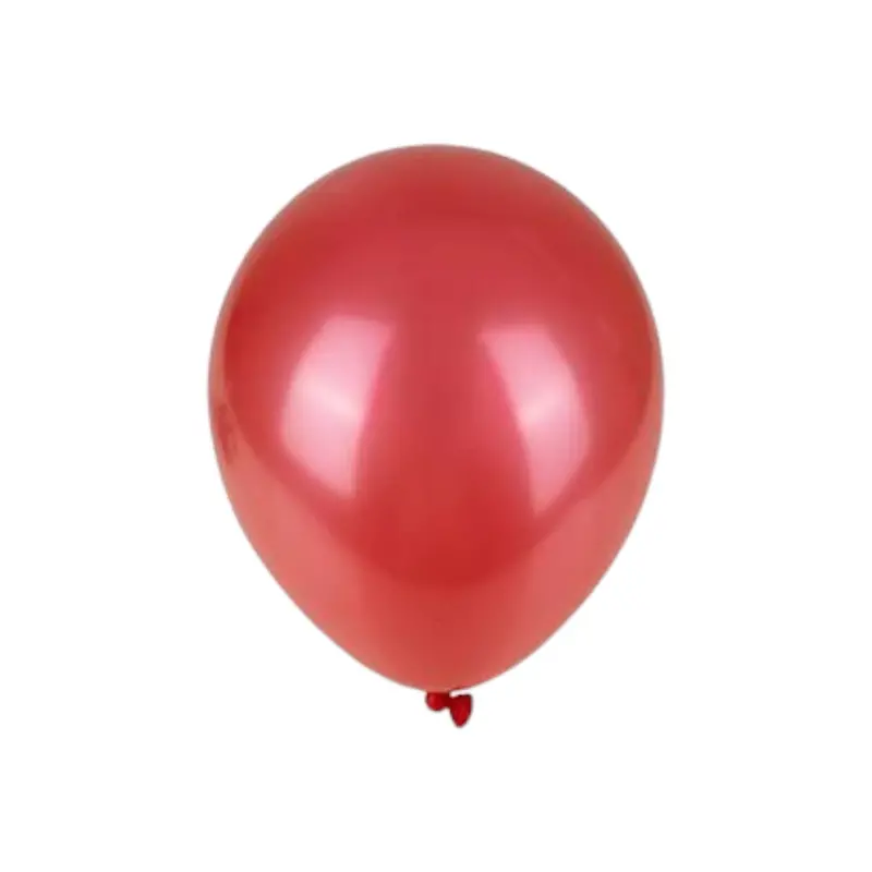 Red Metallic Helium Balloon (Single) 1
