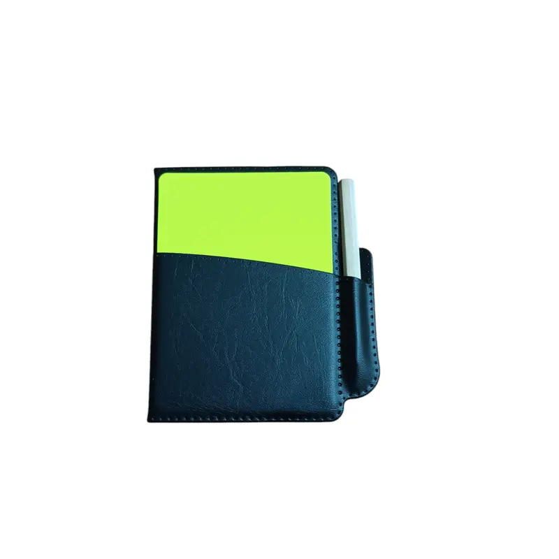 Referee Warning Card Set – 12×10 Cm, Includes Protective Wallet Pouch 1