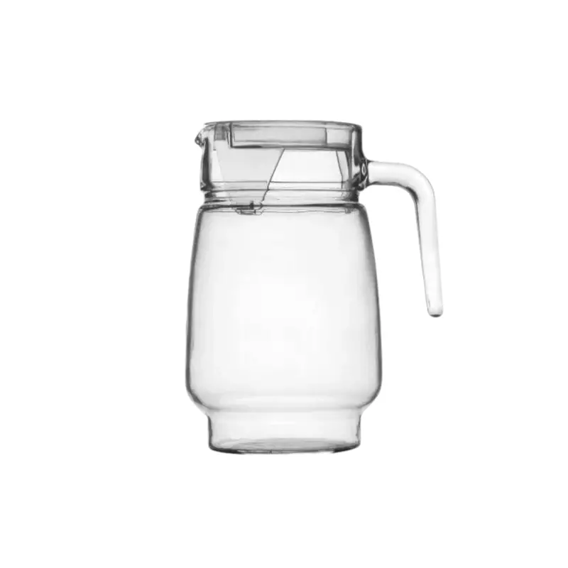 Regent 1.6L Catering-Grade Glass Water Jug With Leak-Resistant Lid (10368) 1