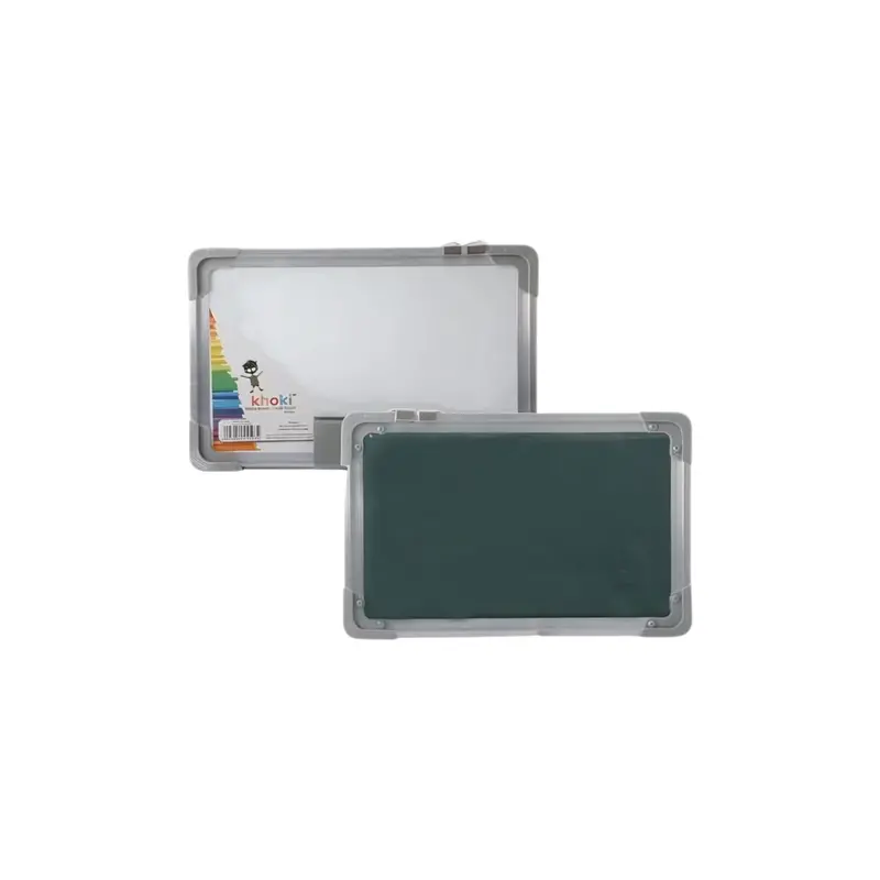 Small Dual-Surface Board – 45.4 × 35 Cm Dry Wipe And Chalkboard Combo 1