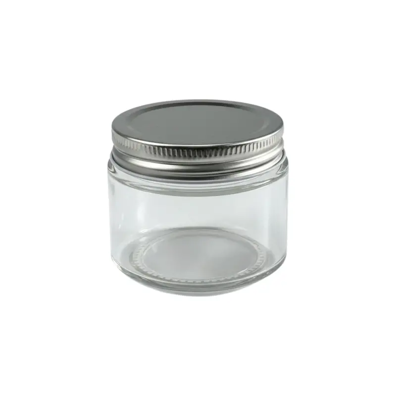 Small Round Airtight Glass Jar – 180 Ml, 6 × 7 Cm Dimensions 1