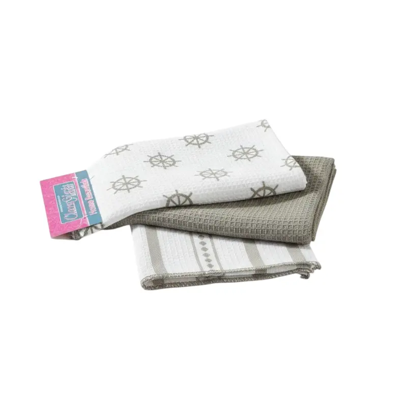 Smart 52-Grid Dishcloth Set – Microfiber Swab Cloths (35 × 35 Cm, 3-Pack) 1