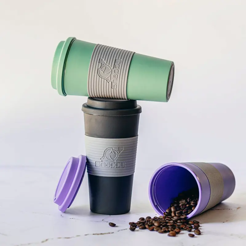 Snappy Portable Travel Mug – 473Ml Insulated Stainless Steel Coffee Cup 1