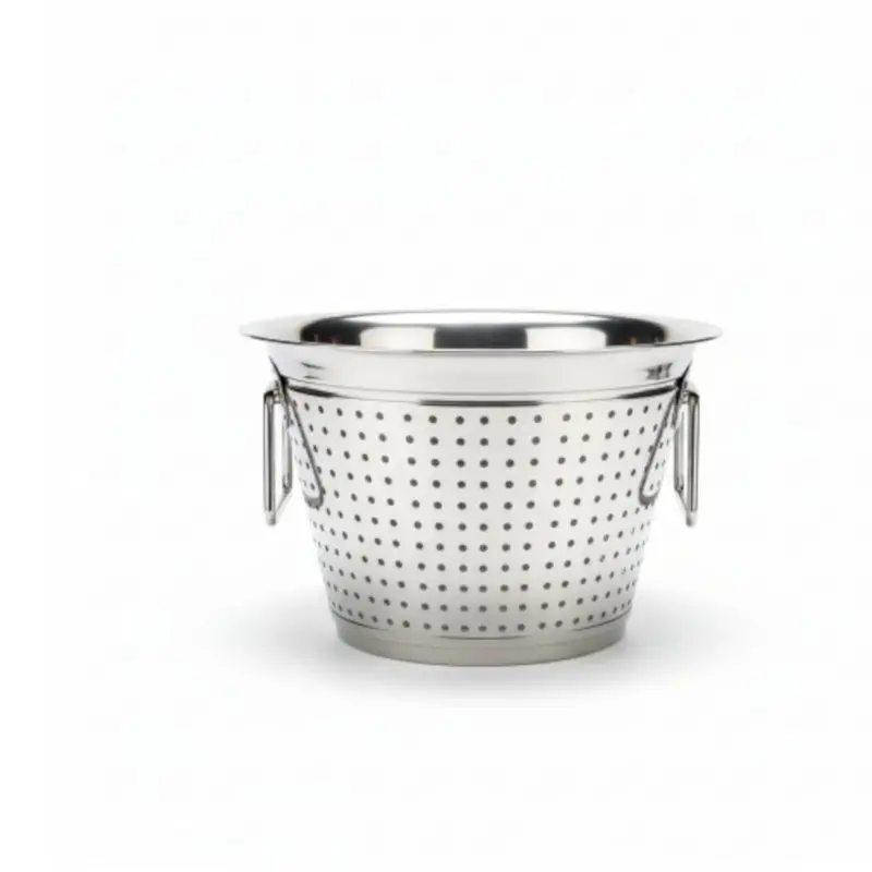 Stainless Steel Colander – 40Cm With Comfort Grip Handle 1