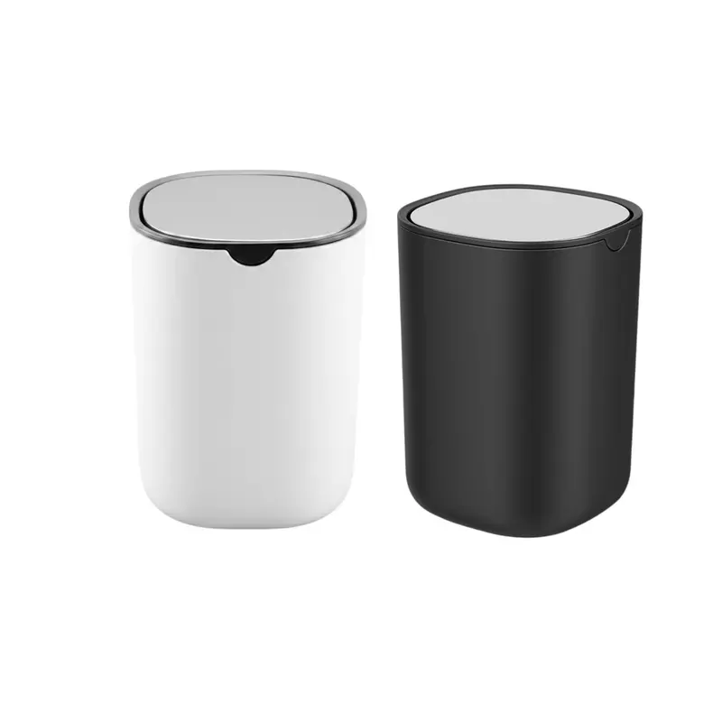 Stainless Steel Insulated Tableside Trash Bin – 16Cm Diameter, Plastic-Lined 1