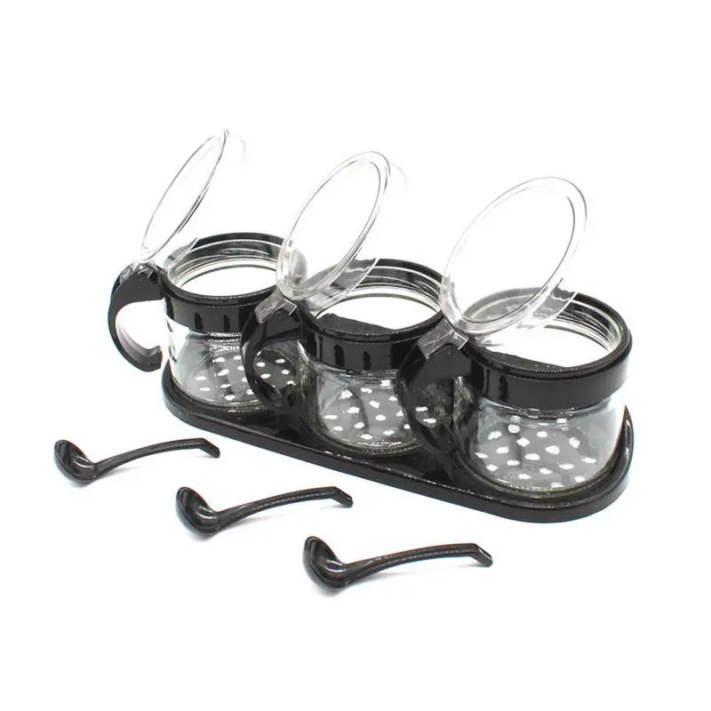 Titiz Kc-386 3-Piece Lily Spice Jar Set (300Ml Each) 1
