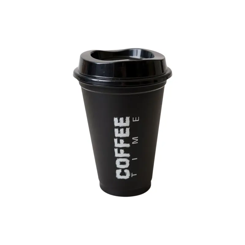 Titiz Reusable Sip-Lid Coffee Cup – 473 Ml, Bpa-Free Plastic 1