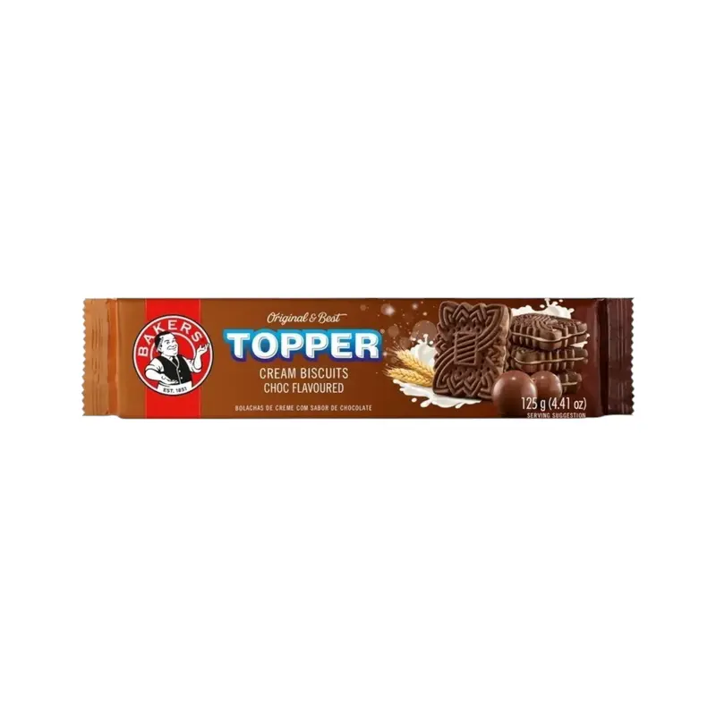 Topper Crunchy Plain Biscuits – 125G Everyday Snack 1