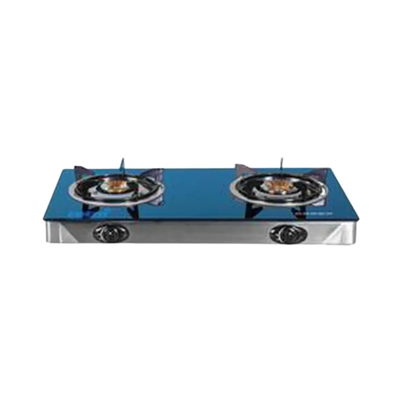 Totai 2-Burner Glass-Ceramic Gas Stove – Compact Hot Plate (Model 26/013) 1