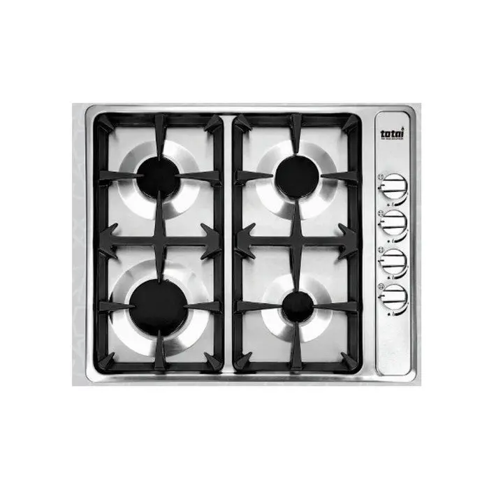 Totai 4-Burner 60Cm Gas Hob With Cast Iron Grates – Model Totg4502Cb 1